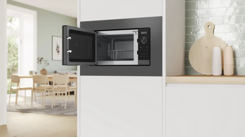 BOSCH BEL623MD3 Serie 2 Ankastre Mikrodalga Siyah Inox - 4