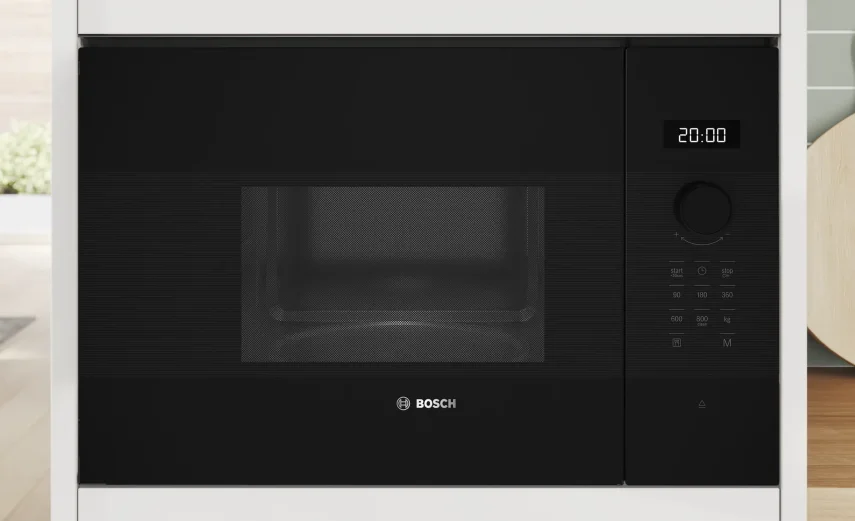 BOSCH BFL524MB2 Serie 4 Ankastre Mikrodalga Siyah - 2