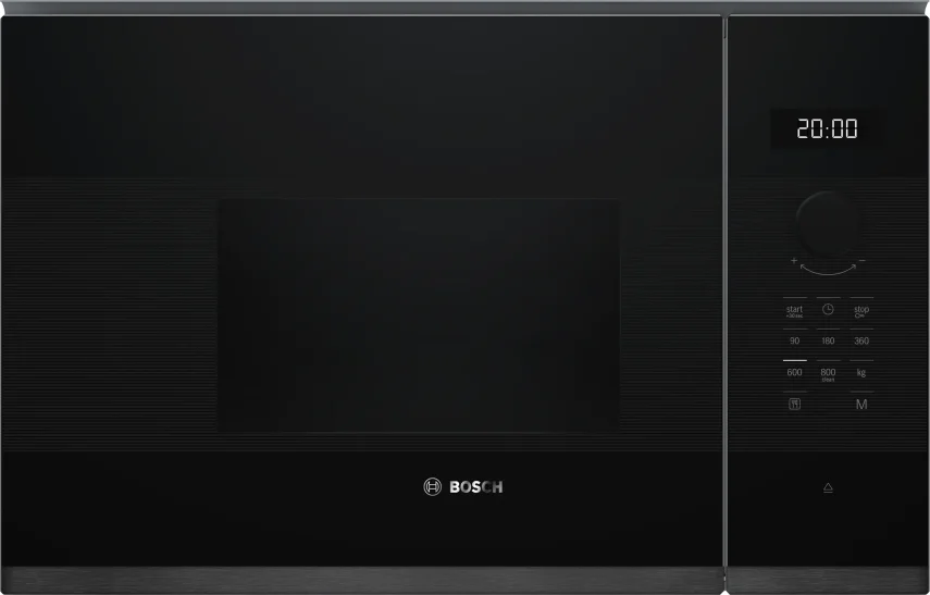 BOSCH BFL524MH2 Serie 4 Ankastre Mikrodalga Siyah Inox - 1