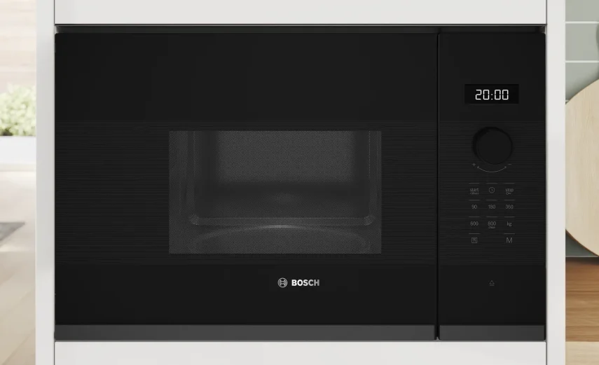 BOSCH BFL524MH2 Serie 4 Ankastre Mikrodalga Siyah Inox - 2
