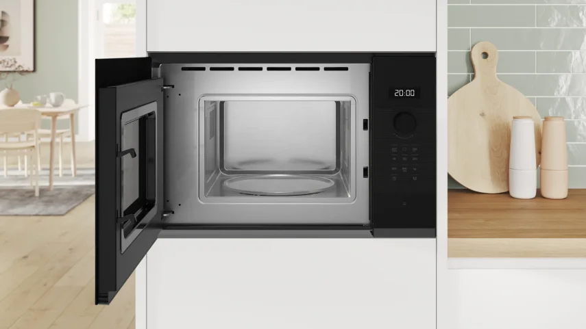 BOSCH BFL524MH2 Serie 4 Ankastre Mikrodalga Siyah Inox - 4