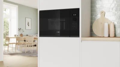 BOSCH BFL524MH2 Serie 4 Ankastre Mikrodalga Siyah Inox - 5