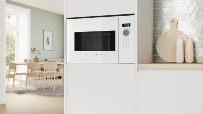 BOSCH BFL524MW2 Serie 4 Ankastre Mikrodalga Beyaz - 5