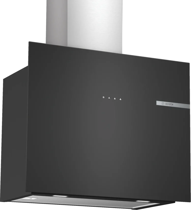 BOSCH DWF65AJ60T Serie 4 Duvar Tipi Davlumbaz 60 cm Siyah - 1