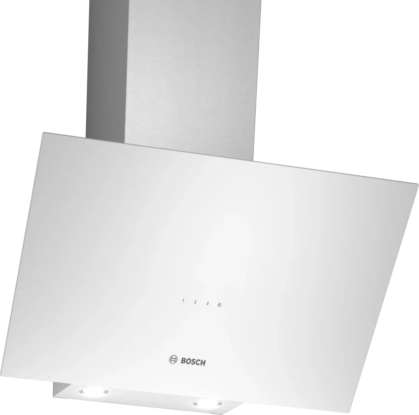 BOSCH DWK64PJ20T Serie 2 Duvar Tipi Davlumbaz 60 cm Beyaz - 1