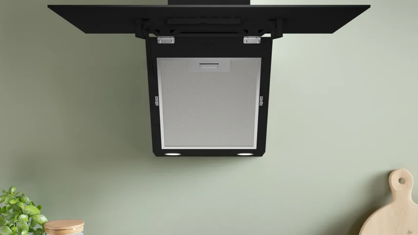 BOSCH DWK64PJ60T Serie 2 Duvar Tipi Davlumbaz 60 cm Siyah - 5