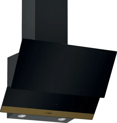 BOSCH DWK65AJ91R Serie 4 Duvar Tipi Davlumbaz 60 cm NeoKlasik Düz Siyah - 1