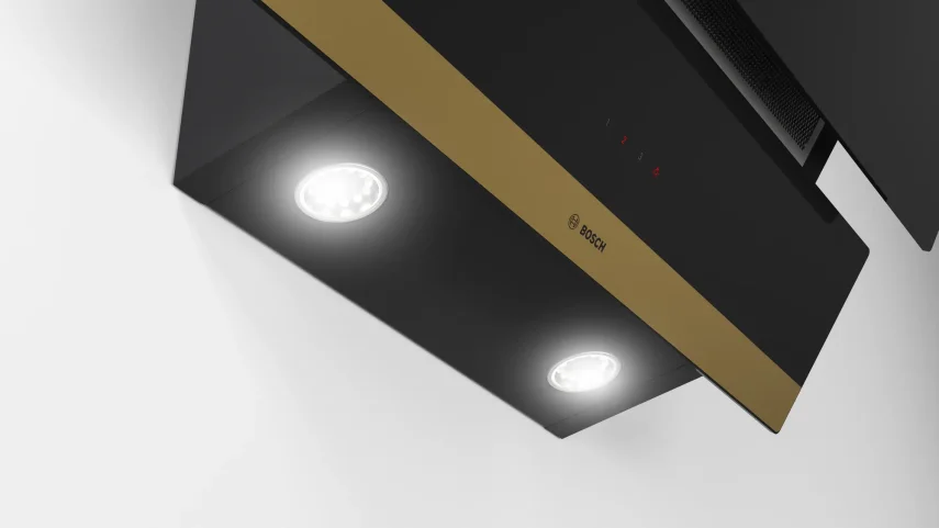 BOSCH DWK65AJ91R Serie 4 Duvar Tipi Davlumbaz 60 cm NeoKlasik Düz Siyah - 3