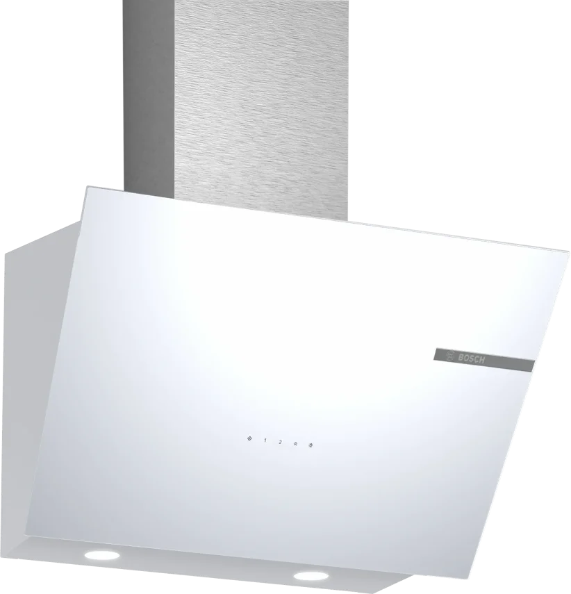 BOSCH DWK66PJ20T Serie 4 Duvar Tipi Davlumbaz 60 cm Beyaz - 1