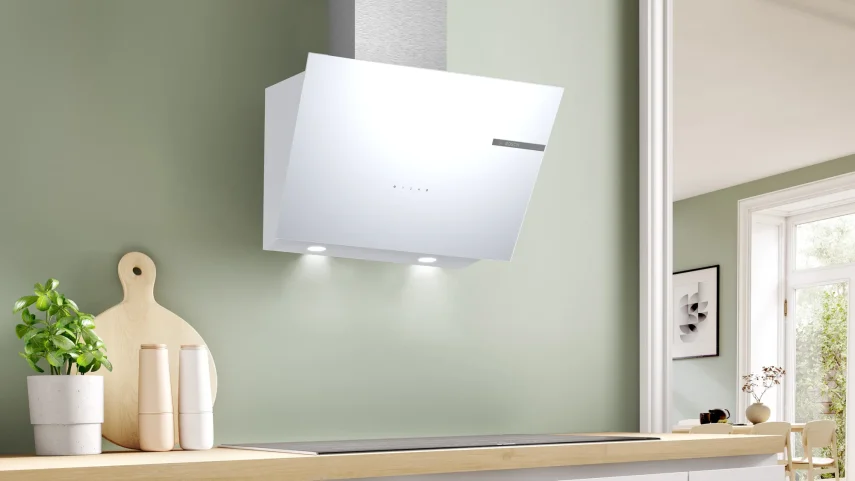 BOSCH DWK66PJ20T Serie 4 Duvar Tipi Davlumbaz 60 cm Beyaz - 2