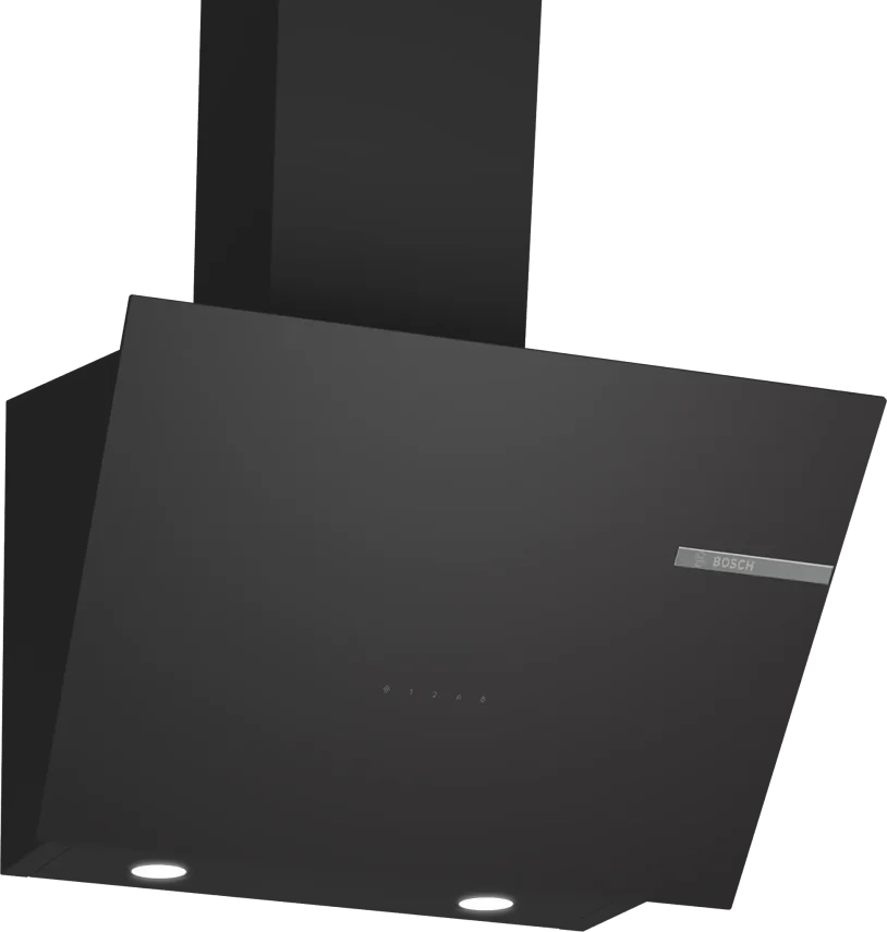 BOSCH DWK66PJ60T Serie 4 Duvar Tipi Davlumbaz 60 cm Siyah - 1