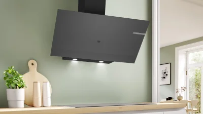 BOSCH DWK97PJ70T Serie 6 Duvar Tipi Davlumbaz 90 cm Gri - 2