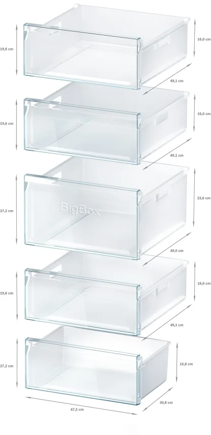 BOSCH GSN54VWE0N Serie 4 No-Frost Derin Dondurucu 176x70 Beyaz - 4