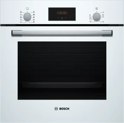 BOSCH HBF512BW1T Serie 2 Ankastre Fırın 60 x 60 cm Beyaz - 1