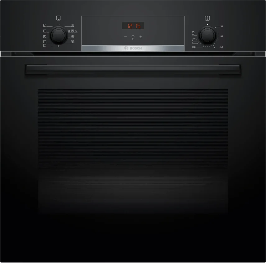 BOSCH HBF534EB3T Serie 4 Ankastre Fırın 60 x 60 cm Siyah - 1