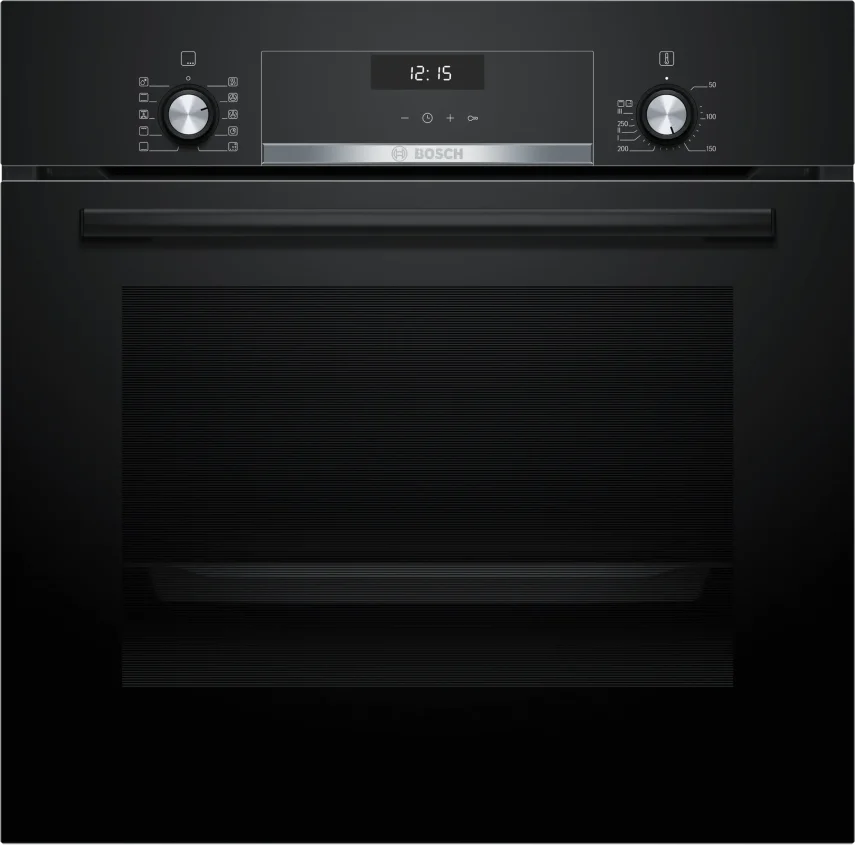 BOSCH HBJ558YB5T Serie 6 Ankastre Fırın 60 x 60 cm Siyah - 1