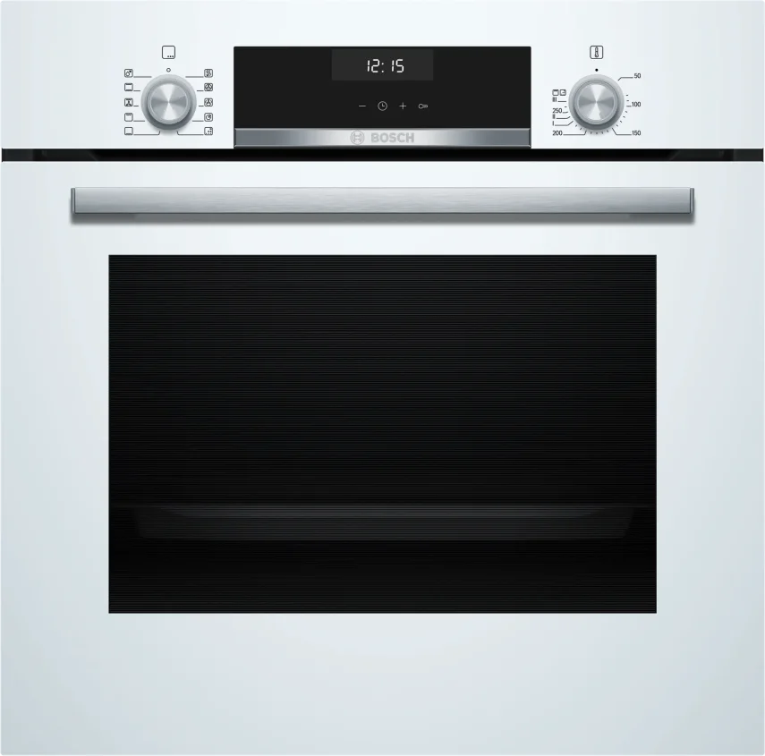 BOSCH HBJ558YW5T Serie 6 Ankastre Fırın 60 x 60 cm Beyaz - 1