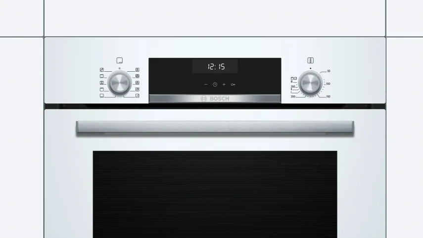 BOSCH HBJ558YW5T Serie 6 Ankastre Fırın 60 x 60 cm Beyaz - 2