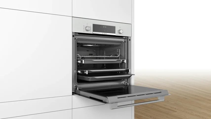 BOSCH HBJ558YW5T Serie 6 Ankastre Fırın 60 x 60 cm Beyaz - 4