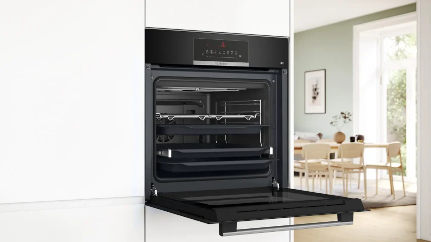 BOSCH HBJ559EB6T Serie 6 Ankastre Fırın 60 x 60 cm Siyah - 4