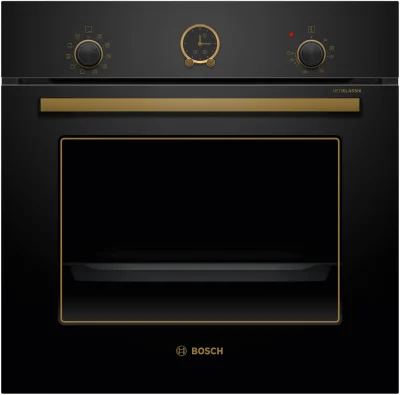 BOSCH HBJN10YB2R Serie 4 Ankastre Fırın 60 x 60 cm NeoKlasik, Siyah - 1
