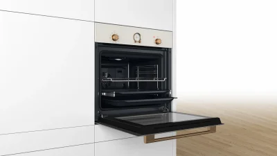 BOSCH HBJN10YW0R Serie 4 Ankastre Fırın 60 x 60 cm NeoKlasik, İnci beyazı - 4