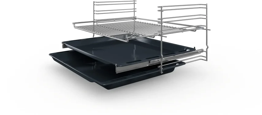 BOSCH HBJN10YW0R Serie 4 Ankastre Fırın 60 x 60 cm NeoKlasik, İnci beyazı - 5