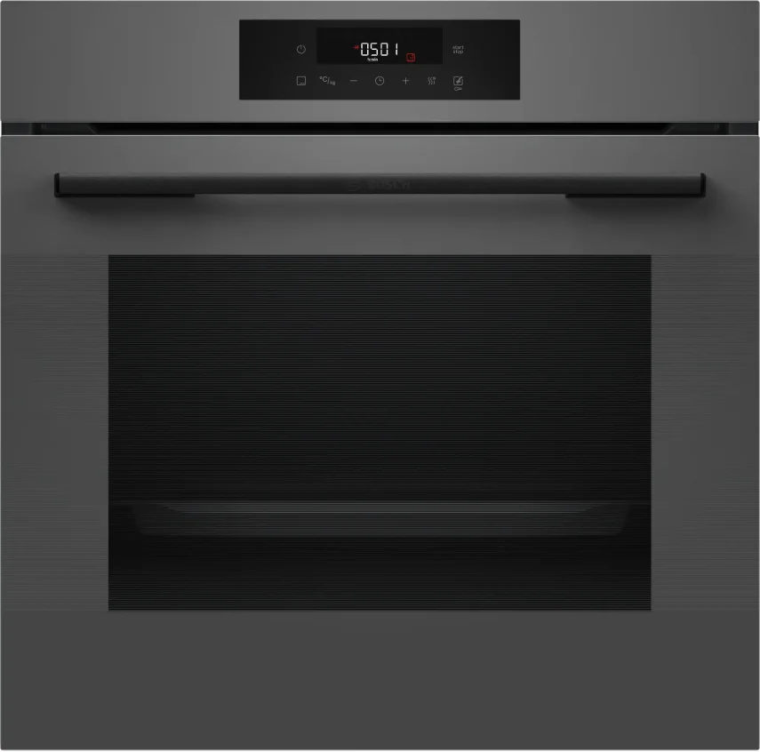 BOSCH HJG852YN0T Serie 6 Ankastre Fırın 60 x 60 cm Antrasit Gri - 1