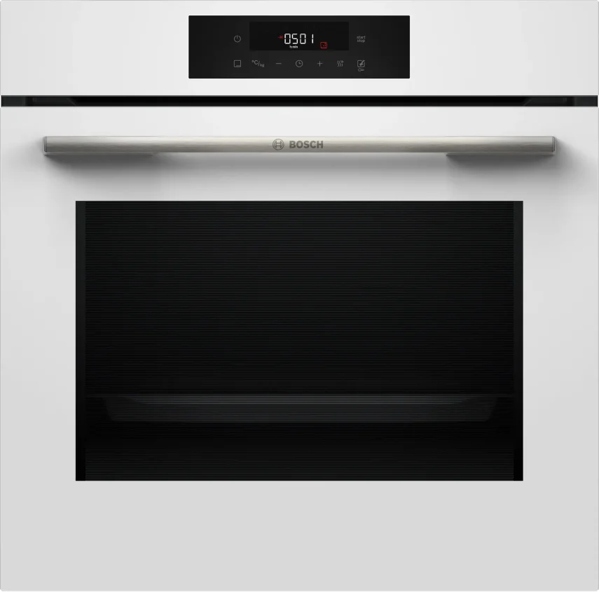 BOSCH HJG852YW0T Serie 6 Ankastre Fırın 60 x 60 cm Beyaz - 1