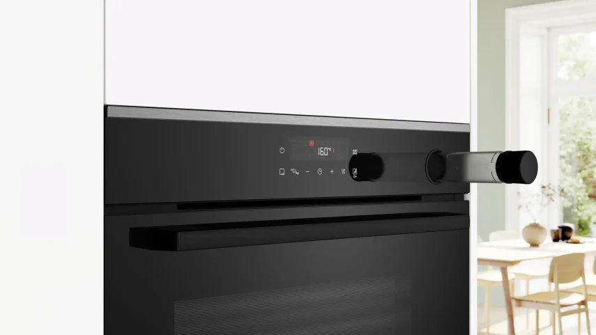 BOSCH HRG232EB3 Series 4 Buhar Destekli Ankastre Fırın 60 x 60 cm Siyah - 5