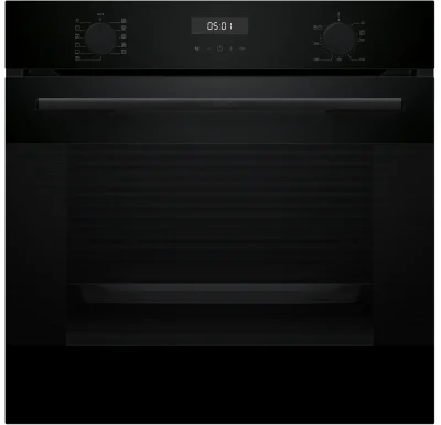 BOSCH HUA717BA0T Serie 4 Buhar Destekli Ankastre Fırın 60 x 60 cm Siyah - 1