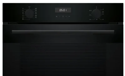 BOSCH HUA717BA0T Serie 4 Buhar Destekli Ankastre Fırın 60 x 60 cm Siyah - 2