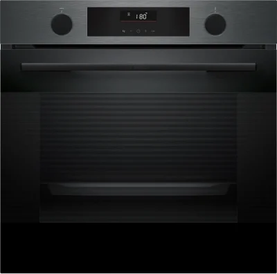 BOSCH HUA736EG0T Serie 4 Buhar Destekli Ankastre Fırın 60 x 60 cm Siyah Inox - 1