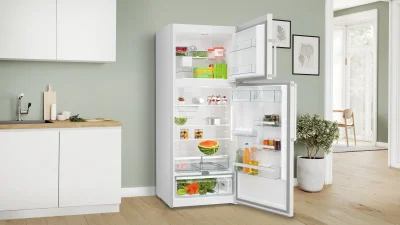 BOSCH KDN76AIE1N Serie 6 Üstten Donduruculu No-Frost Buzdolabı 186 x 75 cm Inox - 3