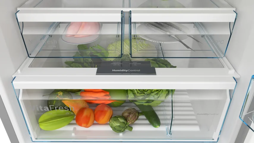 BOSCH KDN76XIE1N Serie 4 Üstten Donduruculu No-Frost Buzdolabı 186 x 75 cm Inox - 6