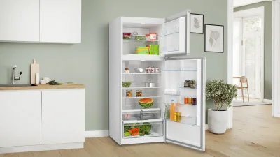 BOSCH KDN76XIE1N Serie 4 Üstten Donduruculu No-Frost Buzdolabı 186 x 75 cm Inox - 3