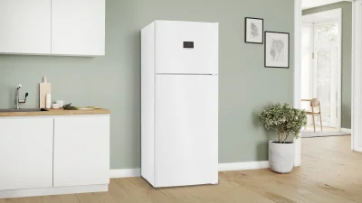 BOSCH KDN76XWE1N Serie 4 Üstten Donduruculu No-Frost Buzdolabı 186 x 75 cm Beyaz - 2