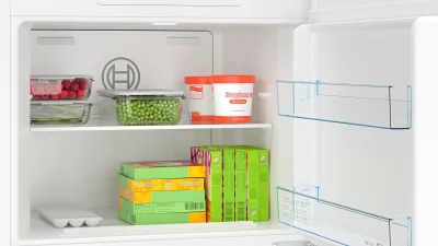 BOSCH KDN76XWE1N Serie 4 Üstten Donduruculu No-Frost Buzdolabı 186 x 75 cm Beyaz - 7