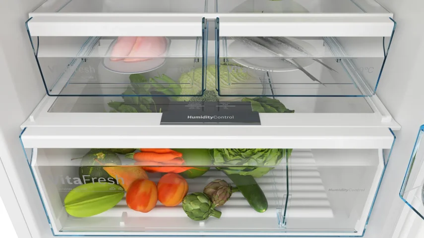 BOSCH KDN76XWE1N Serie 4 Üstten Donduruculu No-Frost Buzdolabı 186 x 75 cm Beyaz - 6