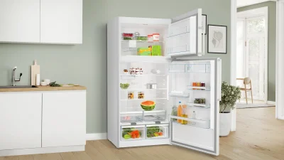 BOSCH KDN86AID1N Serie 6 Üstten Donduruculu No-Frost Buzdolabı 186 x 86 cm Inox - 3