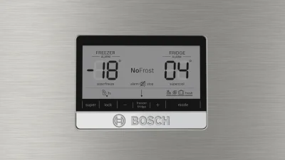 BOSCH KDN86AID1N Serie 6 Üstten Donduruculu No-Frost Buzdolabı 186 x 86 cm Inox - 4