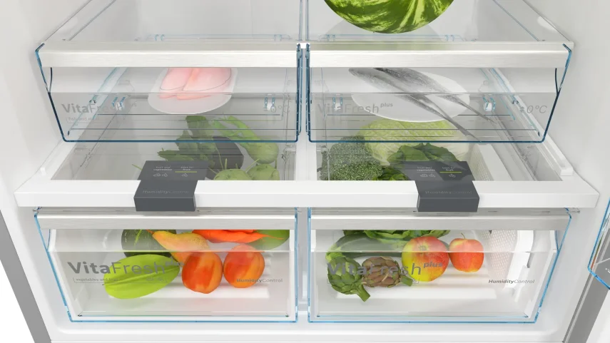 BOSCH KDN86AID1N Serie 6 Üstten Donduruculu No-Frost Buzdolabı 186 x 86 cm Inox - 6