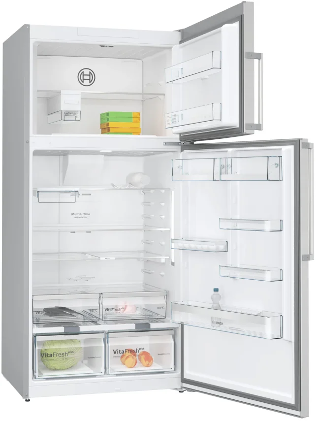 BOSCH KDN86AIE0N Serie 6 Üstten Donduruculu No-Frost Buzdolabı 186 x 86 cm Inox - 2