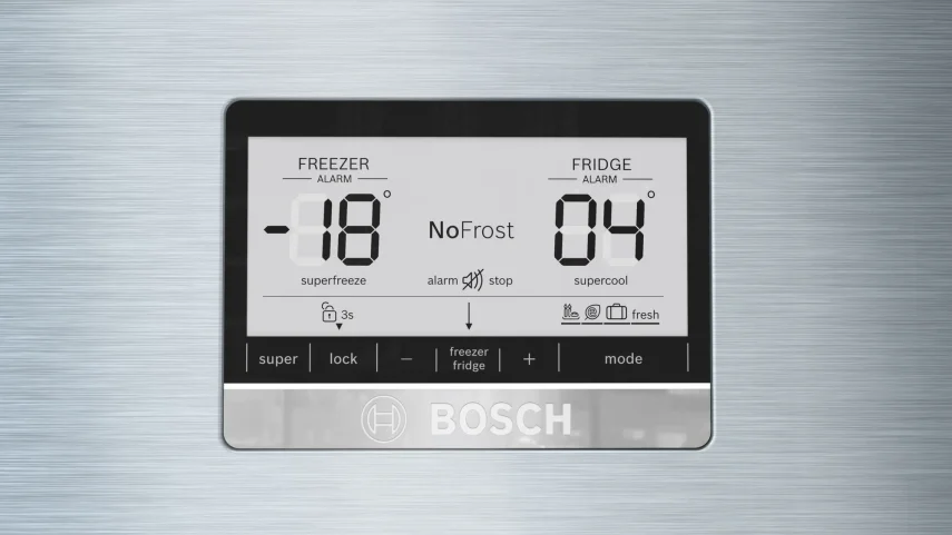 BOSCH KDN86AIE0N Serie 6 Üstten Donduruculu No-Frost Buzdolabı 186 x 86 cm Inox - 3