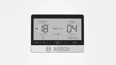 BOSCH KDN86AWE1N Serie 6 Üstten Donduruculu No-Frost Buzdolabı 186 x 86 cm Beyaz - 4