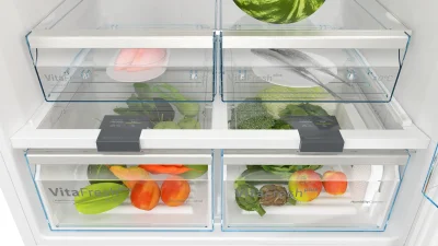 BOSCH KDN86AWE1N Serie 6 Üstten Donduruculu No-Frost Buzdolabı 186 x 86 cm Beyaz - 6