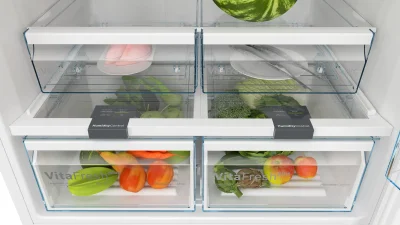 BOSCH KDN86XWE1N Serie 4 Üstten Donduruculu No-Frost Buzdolabı 186 x 86 cm Beyaz - 6