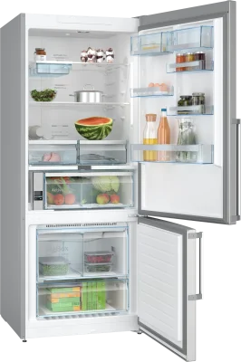 BOSCH KGA76PIE0N Serie 8 Alttan Donduruculu No-Frost Buzdolabı 186 x 75 cm Inox - 2