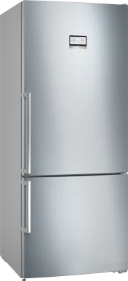 BOSCH KGA76PIE0N Serie 8 Alttan Donduruculu No-Frost Buzdolabı 186 x 75 cm Inox - 1