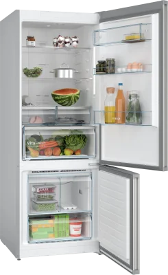 BOSCH KGN55CIE0N Serie 4 Alttan Donduruculu No-Frost Buzdolabı 186 x 70 cm Inox - 2